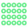 thumbnail image 2 of Round Clothing Rack Label Closet Labels For Storage Management Clothes Hanger Size Markers 20Pcs, 2 of 5