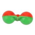 thumbnail image 3 of Hochet de Pêche, Hochet Double en Plastique Simulant une Vibration pour le Large Rouge et Vert, 3 of 8
