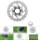 thumbnail image 4 of Rotor de freno de disco de bicicleta, piezas de accesorios de acero inoxidable, componente con 6 Manga de 140 mm kusrkot Rotor de freno de disco de bicicleta, 4 of 8