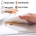 thumbnail image 4 of Clear PVC Table Cover Protector 20x68 inchs / 50x173 cm, 2 (mm) Thickness Transparent, Vinal Table Protector Cover Mat, Glass Plastic Table Pads Topper, Transparent Table Surface Protector, 4 of 8
