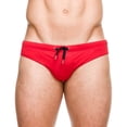 thumbnail image 1 of Cathalem Men's Bikini Swimwear Bikini Boxer Trunks Swimsuits Bathing Suits,Red L, 1 of 5