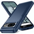 thumbnail image 1 of KOMI for Google Pixel 8 Pro Case, Dual Layer Shockproof Rugged Pixel 8 Pro Case [15FT Military][Heavy Duty Protection] Google Pixel 8 Pro Phone Case [Raised Edges Protect Camera & Screen] (Blue), 1 of 5