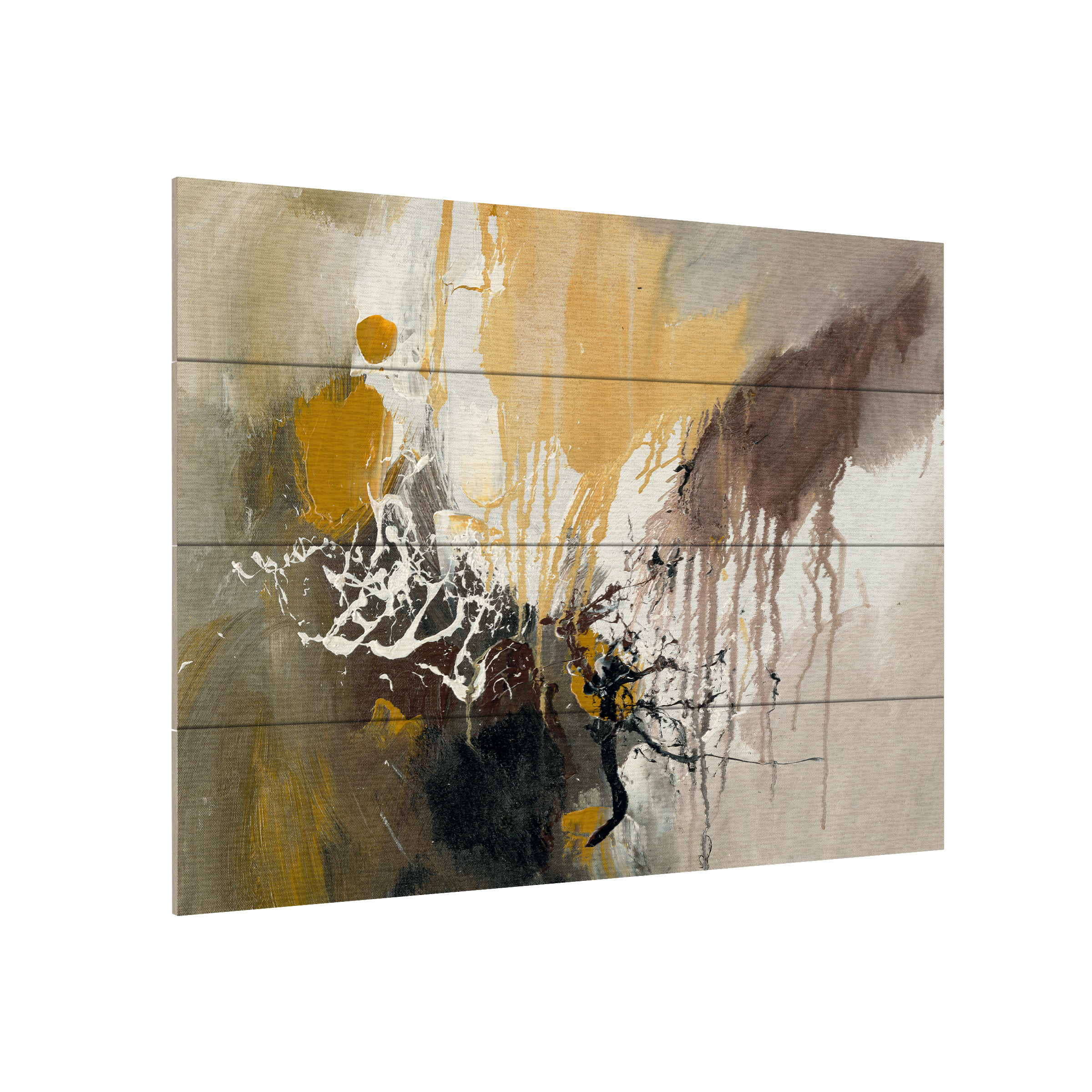 Trademark Fine Art 'Abstract I' Wooden Wall Art Art by Rio