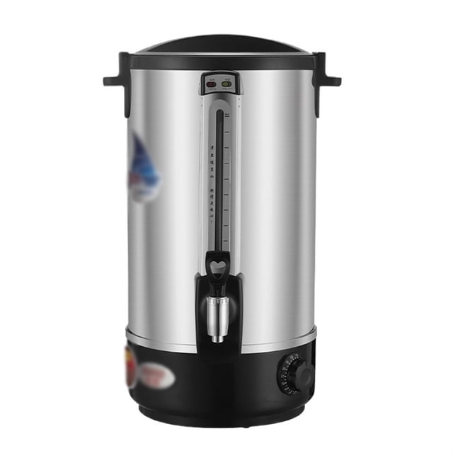 Stainless steel electric double-layer boiling water bucket milk tea insulation heating bucket large capacity electric soup bucket boiling water bucket