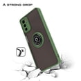 thumbnail image 6 of CoverON For Motorola Moto G42 Phone Case, Clear Back Ring Holder Kickstand Cover, Green, 6 of 6