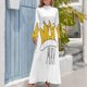thumbnail image 4 of Max WTWTA Vestido largo vestido elegante vestido verano 2024 mujer verano para mujer 2024 vestidos para mujer 2024, 4 of 5