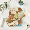 thumbnail image 6 of 3 Piece Bath Towels Set, Super Soft Absorbent Ice Cream Towels for Bathroom Gym Spa Hotel Decor Wash cloth, 6 of 7