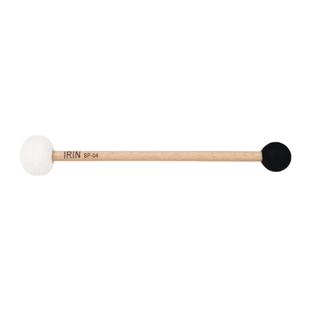 Mazo de percusión multiusos de doble punta, accesorios de instrumentos musicales, palillos de percusión, para tambores de cintura, tambores de caja, n Sunnimix Palillo de tambor