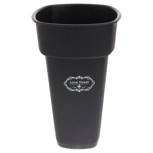 EeaseMX 1 cubo de plástico para ramo de flores.
