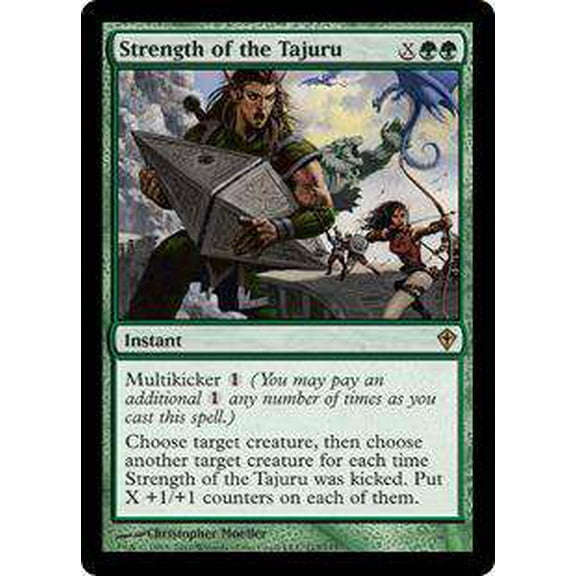 MtG Worldwake Rare Strength of the Tajuru #113