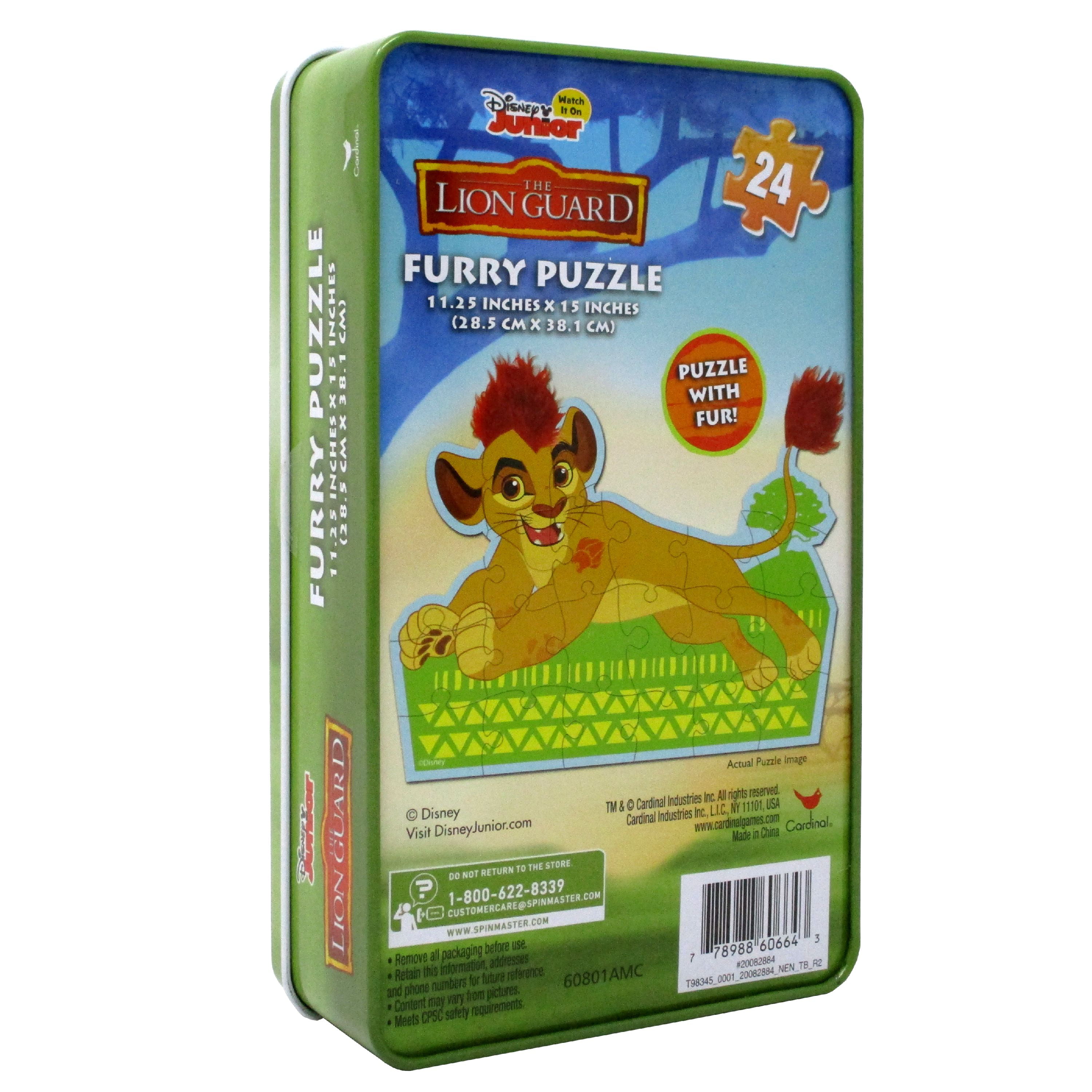 46 Piece Cardinal Lion Guard Floor Puzzle with Hair
