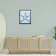 thumbnail image 3 of Stupell Industries Stained Glass Starfish Nautical & Beach Painting Black Floater Framed Canvas Art Print Wall Art, 25 x 31, 3 of 10