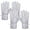 White, variant on THLKIF 2 Pairs Non-Scratch Wire Dishwashing Gloves, Flexible Metal Steel Wool Scrubber Cloths, Waterproof and Resistant to Hot Water, Oil, and Cold