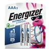 Energizer Ultimate Lithium AAA Batteries (2 Pack), Triple A Batteries