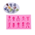 thumbnail image 4 of PinkHalloween Series Silicone Soft Food Safety Mold Clay Resin Ceramic CandyPink, 4 of 5