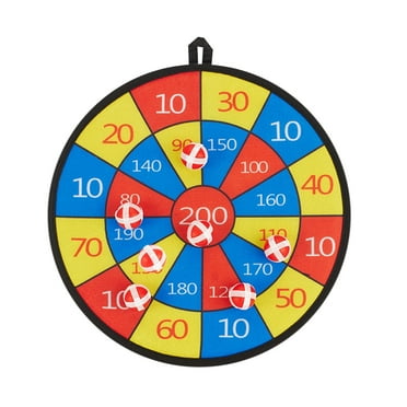 Large Dart Board for Kids, Kids Dart Board with Dart Indoor/Outdoor Sport Funny Party Play Game, Gifts for 3 4 5 6 7 8 9 10 11 12 Year Old Boys Girls Flying Wall-Mounted Kids Toys Clearance