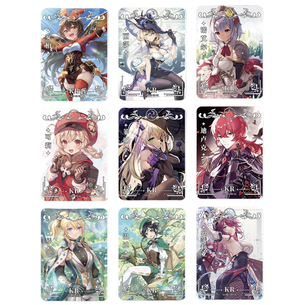 NEW Genshin Impact Cards Anime TCG Game Collection Pack Booster Box Rare  SSR Surrounding Table Toys For Family Children Gift - Walmart.ca