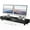 Black, variant on Fenge Dual Monitor Stand, 42.5inch Long Monitor Stands Riser for 2 Monitors