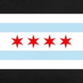 thumbnail image 3 of CafePress - Chicago Flag T Shirt - Womens Tri-blend T-Shirt, 3 of 4