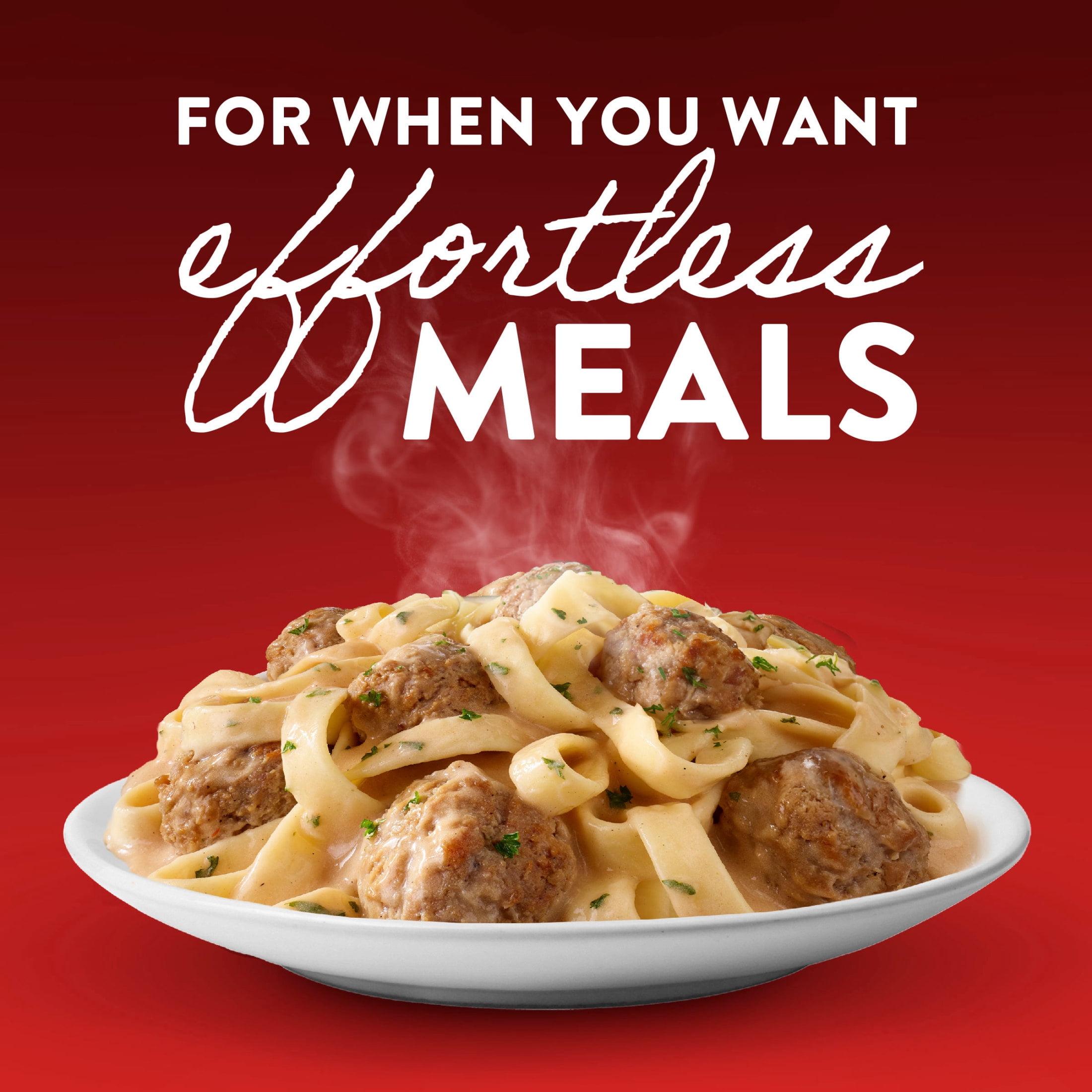 Stouffer’s Swedish Meatballs, Single Serve, Frozen Pasta, Single Frozen Meals 11.5 oz