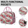 thumbnail image 6 of Obrewu Pioneer Flower Lunch Bag for Adult, Insulated, Leakproof, Oxford Cloth, 6 of 7