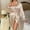 Khaki, variant on Voncos Plus Size Satin Robes for Women Soft Long Sleeve Nightgown Sleepwear Pajamas