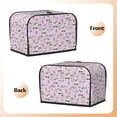 thumbnail image 3 of Haiem No Drama Llama Print Toaster Covers 2 Slice Wide Slot,Bread Dust Cover & Fingerprint Protection,Bread Machine Cover,Appliance Covers, 3 of 7