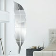 thumbnail image 5 of Removable Feather Mirror Wall Stickers Decal Art Home Room Decoration DIY,Peel & Stick Wallpaper ,Brick Wallpaper Peel And Stick, 5 of 9