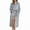 Cape Gray, variant on Womens Robes Plush Fleece Hooded Bathrobe Thick Nightgown with Pockets Sleepwear Brown Leopard L