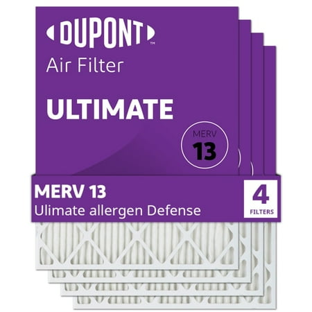 

DuPont Ultimate Air Filters 22 x 18 x 1 Pack Of 4 Filters