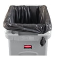 thumbnail image 4 of Slim Jim Under-Counter Trash Can with Venting Channels 13-Gallon Gray Fits Under Desk/Cabinet/Sink Pack of 1, 4 of 9