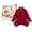 Red, variant on 2027 Wearable USB Heated Shawl Wrap for Women, 3 Heat Settings Hands-Free Zip Front Heating Poncho, Soft Double-Sided Winter Warm Cape Gift