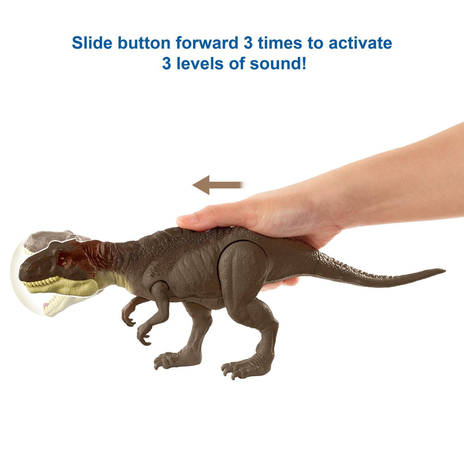 Jurassic World Roar Attack Metriacanthosaurus Dinosaur Action Figure Toys 4 Year Olds & Up