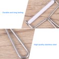 thumbnail image 4 of 2Pcs Stainless Steel Cheese Slicer Cream Cutter Butter Scraper Multi Purpose Kitchen Tools for Kitchen Bakery (Wire Handle, Silver), 4 of 8