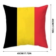 thumbnail image 3 of Throw Pillow Covers Flag Printed Cushion Covers Sports Fan Decorative Pillowcases For Car Bar Home Sofa Bedroom Decoration, 3 of 7
