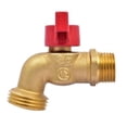 thumbnail image 1 of llave para lavadero y jardín 1/2 pulgada dorado, 1 of 5