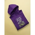 thumbnail image 3 of Good Mood Daisies W Froggie Hoodie Women -Image by Shutterstock, Female Medium, 3 of 4