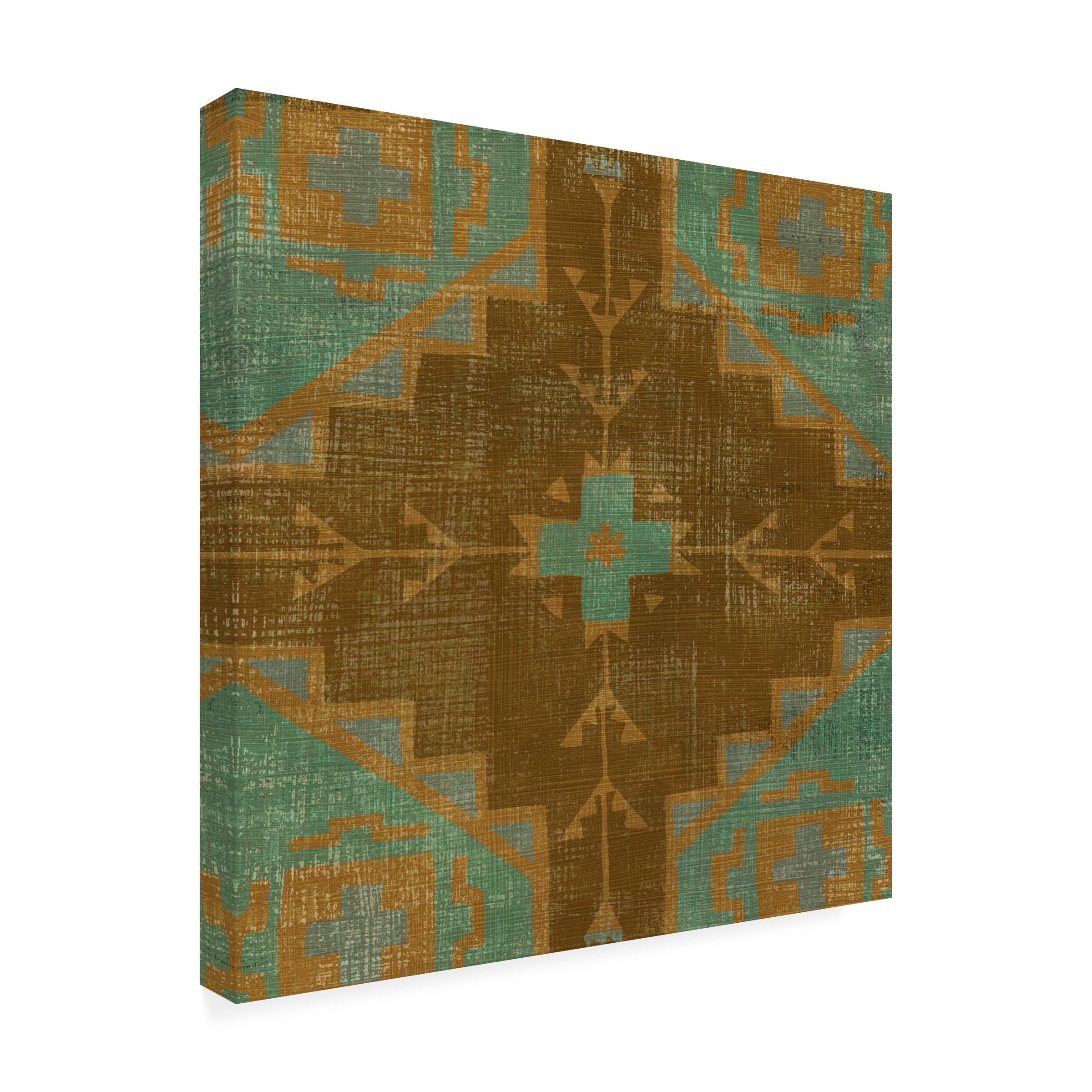 Chariklia Zarris 'Western Weave III' Canvas Art