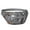 Gray Halloween Ghosts, variant on Fanny Pack Gray Halloween Pumpkins Bats and Faces Waist Pack Bag,Running Cross Bag,Waterproof Large Fanny Packs for Women Men for Travel Running Hiking Cycling