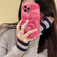 thumbnail image 4 of Carcasa Compatible Para iPhone 14 13 12 11 Pro Max X Xr Xs 8 7 6 6s Plus SE 2020 Pink Gradient Heart Creative A Prueba De Golpes Cojín De Aire Funda Protectora De Silicona, 4 of 4
