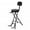 Black, variant on Guitar Stool with Padded Cushion & Built-in Guitar Stand, Heavy-Duty Portable Folding Chair with Adjustable Backrest, Ergonomic Musician Stool for Adults