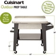 thumbnail image 4 of Cuisinart Outdoor Stainless Steel Grill Prep Table, 4 of 12