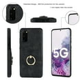 thumbnail image 3 of Allytech for Samsung Galaxy S20 Wallet Case with Card Holder Ring Kickstand Dual Layer Leather Credit Card Slots Protective Shockproof Cover Designed for Samsung Galaxy S20, Black, 3 of 8