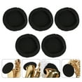 thumbnail image 3 of Raindrops 5Pcs Bell Shape Instrument Cover in Black for Tenor Saxophone with Dust Protection and Aerosol Prevention, 3 of 8