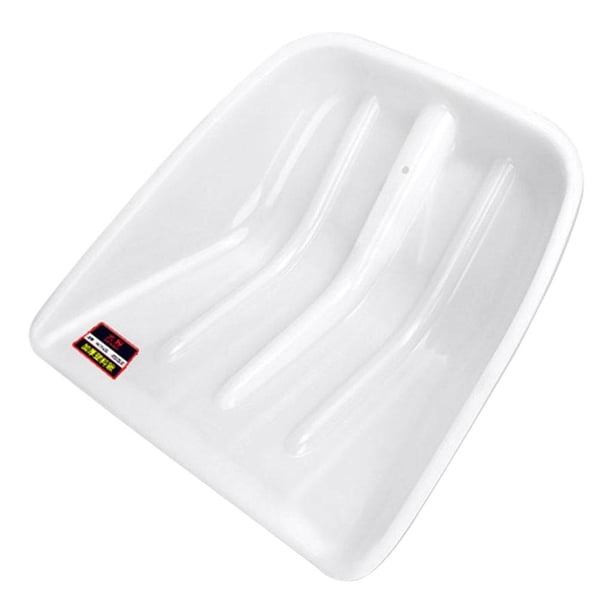 funciones para remoción de nieve, para arena, aplicaciones amplias, equipo manual grueso, asistente de campamento, plástico portátil pa M 42X38cm Blanco DYNWAVEMX Pala multifuncional
