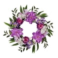 thumbnail image 2 of Apmemiss Clearance 19.6In Artificial Wreath Floral Door Wreath for Spring Summer Home Decor, 2 of 6