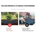 thumbnail image 4 of 10pcs Non-woven Fabric Tree Mulch Ring Thickened Tree Weed Barrier Mat Durable  Tree Tree Mulch Ring, 4 of 8