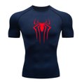 thumbnail image 1 of New Compression Shirt Men Fitness Gym Super Hero Sport Running T-Shirt Rashgard Tops Tee Quick Dry Short Sleeve T-Shirt For Men, 1 of 6