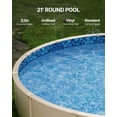thumbnail image 2 of VEVOR 21-ft Round Above Ground Pool Liner, Unibead Pool Liners, Standard Gauge, 52inch Wall Height, Designed for Steel Sided Above-Ground Swimming Pools, 2 of 9