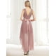 thumbnail image 4 of Vestido de cóctel de mujer con corte salmonete, vestidos de noche, vestidos elegantes de fiesta, 4 of 5